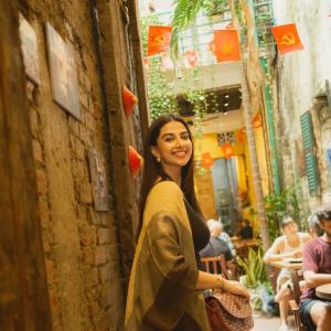 Meenakshi Choudhary Looks Stunning in Chic Black Outfit