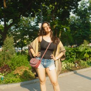 Meenakshi Choudhary Looks Stunning in Chic Black Outfit