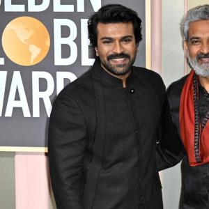 RRR Movie Team at Golden Globe Awards