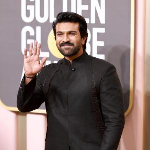 RRR Movie Team at Golden Globe Awards