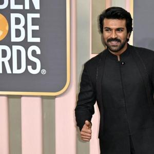 RRR Movie Team at Golden Globe Awards