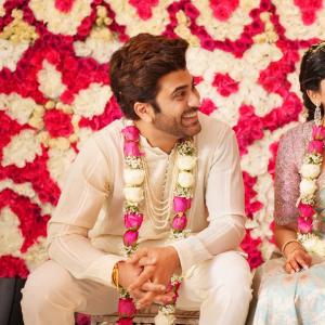 Hero Sharwanand and Rakshita Grand Engagement Ceremony
