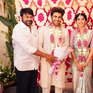 Hero Sharwanand and Rakshita Grand Engagement Ceremony