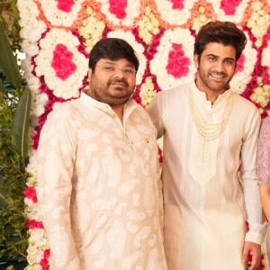 Hero Sharwanand and Rakshita Grand Engagement Ceremony