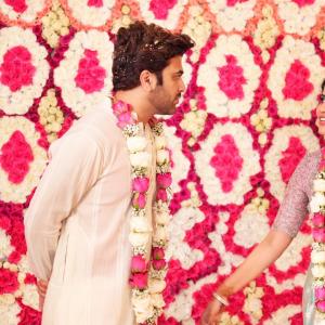 Hero Sharwanand and Rakshita Grand Engagement Ceremony