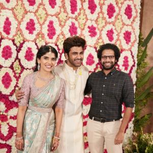 Hero Sharwanand and Rakshita Grand Engagement Ceremony