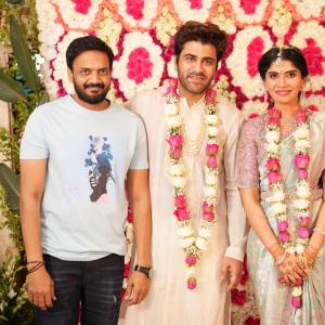 Hero Sharwanand and Rakshita Grand Engagement Ceremony