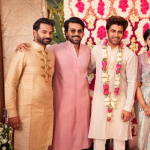 Hero Sharwanand and Rakshita Grand Engagement Ceremony