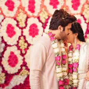 Hero Sharwanand and Rakshita Grand Engagement Ceremony