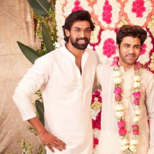 Hero Sharwanand and Rakshita Grand Engagement Ceremony