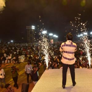 Waltair Veerayya Success meet at Warangal