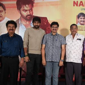 Organic Mama Hybrid Alludu Song launch Press meet