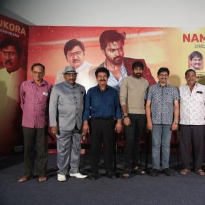 Organic Mama Hybrid Alludu Song launch Press meet