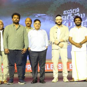 Vinaro Bhagyamu Vishnu Katha Pre Release Event