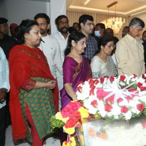 Celebs Pay Homage to Nandamuri Tarakaratna