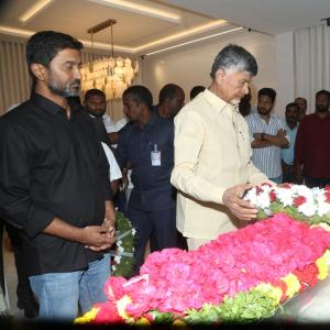 Celebs Pay Homage to Nandamuri Tarakaratna