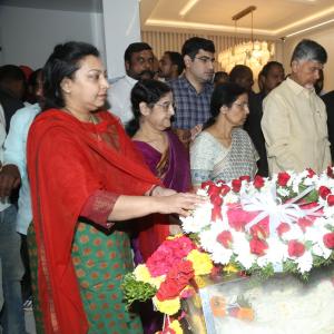 Celebs Pay Homage to Nandamuri Tarakaratna