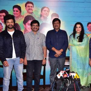 Organic Mama Hybrid Alludu press meet