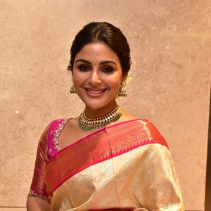 Samyuktha Latest Pics in Traditonal Saree
