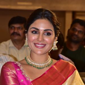 Samyuktha Latest Pics in Traditonal Saree