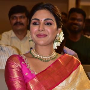 Samyuktha Latest Pics in Traditonal Saree