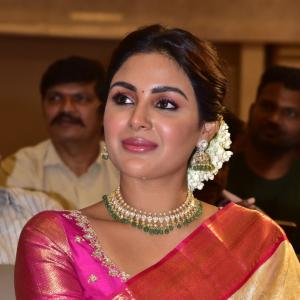 Samyuktha Latest Pics in Traditonal Saree