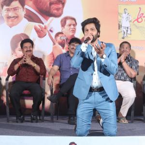 Organic Mama Hybrid Alludu Movie Press Meet