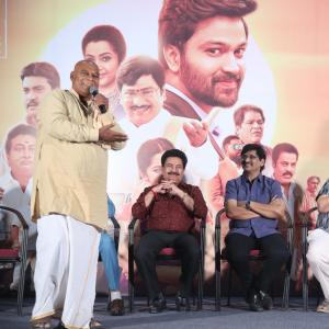 Organic Mama Hybrid Alludu Movie Press Meet