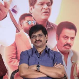 Organic Mama Hybrid Alludu Movie Press Meet