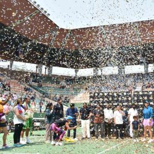 Sania Mirza Farewell Exhibition Match at LB Stadium