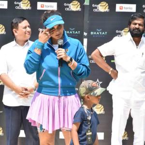 Sania Mirza Farewell Exhibition Match at LB Stadium