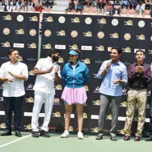 Sania Mirza Farewell Exhibition Match at LB Stadium