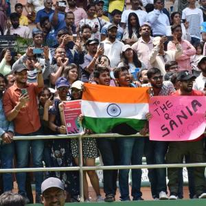 Sania Mirza Farewell Exhibition Match at LB Stadium
