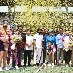 Sania Mirza Farewell Exhibition Match at LB Stadium