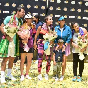 Sania Mirza Farewell Exhibition Match at LB Stadium