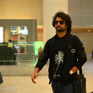Nani in Mumbai for Dasara Movie Hindi Promotions