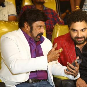 Balakrishna Launches Dhamki Movie Trailer 1.0