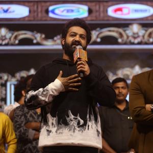 NTR at Das ka Dhamki Pre Release Event