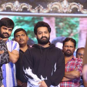 NTR at Das ka Dhamki Pre Release Event