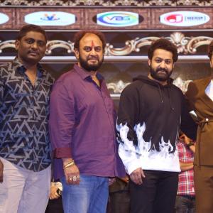 NTR at Das ka Dhamki Pre Release Event