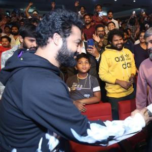 NTR at Das ka Dhamki Pre Release Event