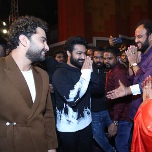 NTR at Das ka Dhamki Pre Release Event