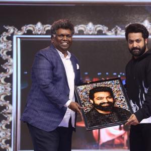 NTR at Das ka Dhamki Pre Release Event