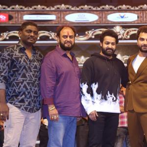 NTR at Das ka Dhamki Pre Release Event