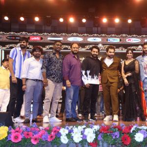 NTR at Das ka Dhamki Pre Release Event