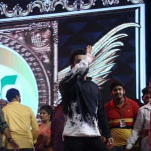 NTR at Das ka Dhamki Pre Release Event