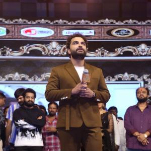 NTR at Das ka Dhamki Pre Release Event