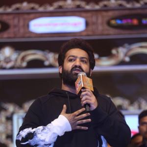 NTR at Das ka Dhamki Pre Release Event