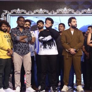 NTR at Das ka Dhamki Pre Release Event