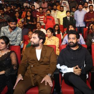 NTR at Das ka Dhamki Pre Release Event